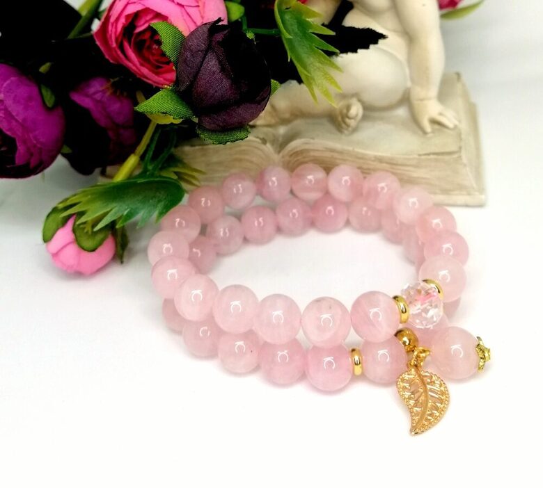 Rozā kvarca dāvana no sirds - maigumam un mīlestībai