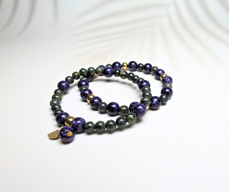 Čaroīta un Serafinīta rokassprādzes - dvēseles spēkam un mieram