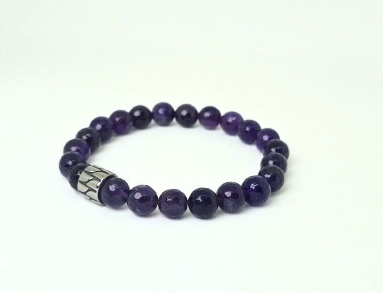 Ametista rokassprādze - Mieram un aizsardzībai