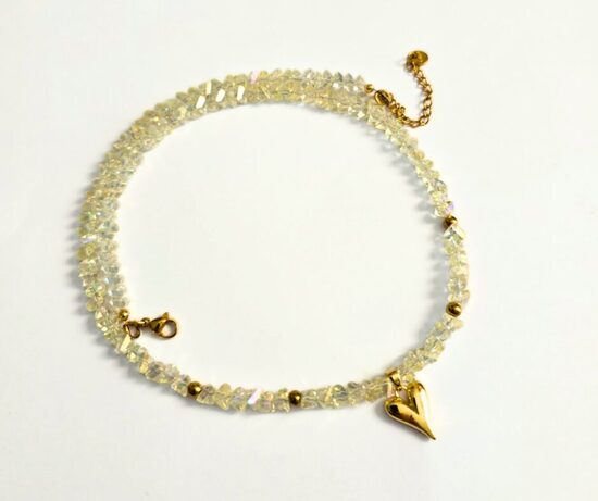 Šampanieša mirdzums - kaklarota