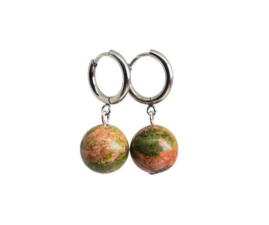 Unakīta auskari/ mazie