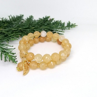 Citrīna rokassprādze jaunam sākumam 