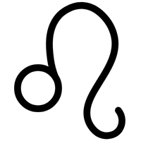 Lauvas zodiaka zīmes simbols - dabīgo akmeņu ceļvedis Rotu Pļavā