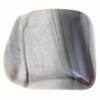 Dabīgais pelēkais ahāts - akmens, kas palīdz saglabāt mieru, skaidrību un emocionālu līdzsvaru.