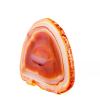 Sarkanais ahāts - drosmes, spēka un aizsardzības akmens